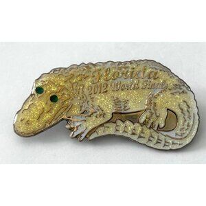 Odyssey of the Mind Florida Gator Alligator 2012 World Finals Lapel Pin